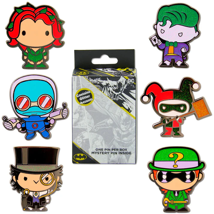 Blind Box Mystery Pin  - DC Comics Chibi Villain - Image 2