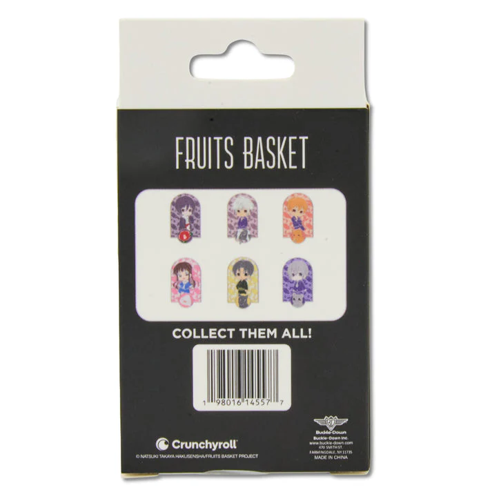Blind Box Mystery Pin  - Fruits Basket Stained Glass Window - Image 4