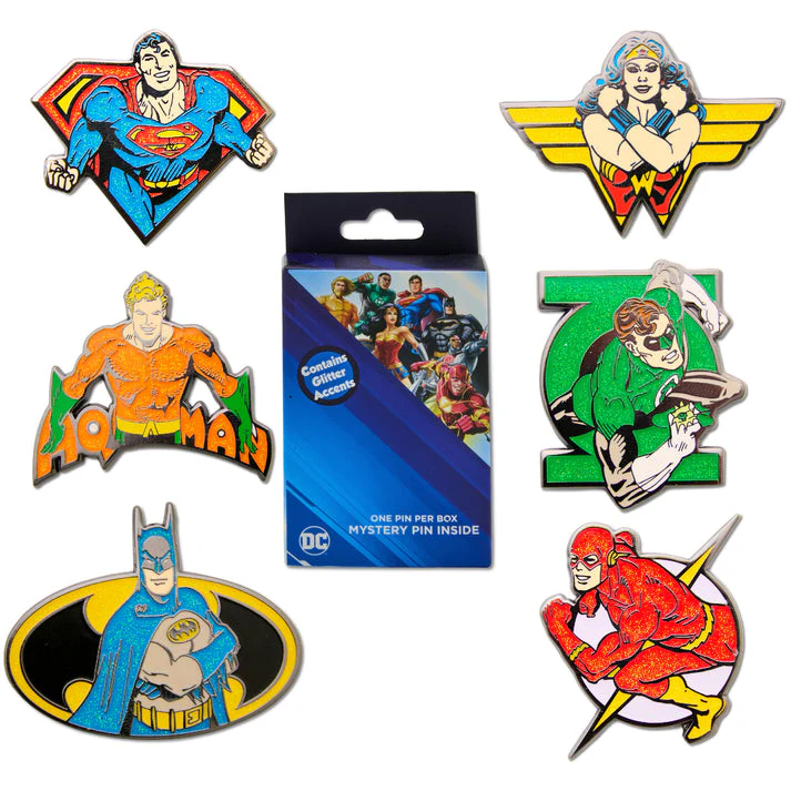 Blind Box Mystery Pin - DC Comics Justice League Superheroes - Image 2
