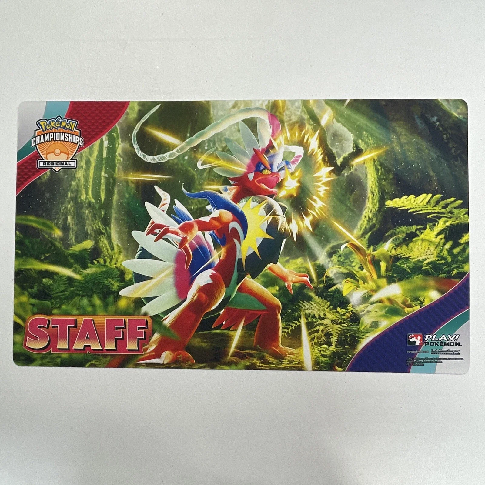 Pokemon Regional Staff Playmat - Koraidon