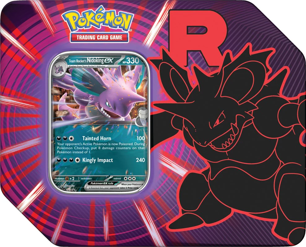 Pokemon Team Rocket Tin - Image 3