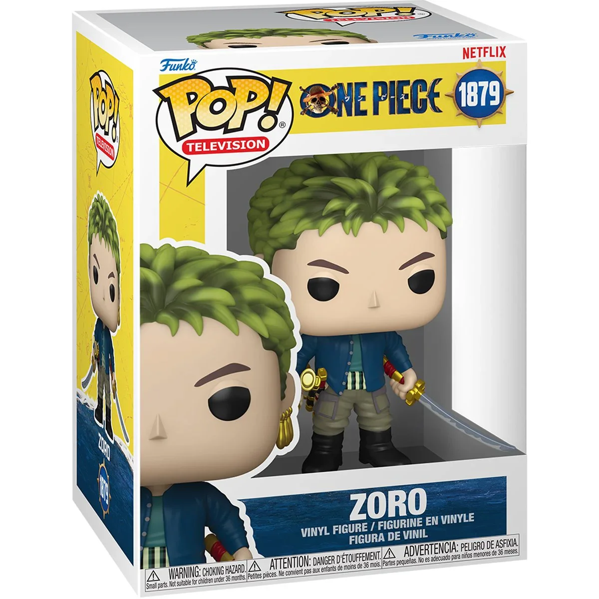 Pop Animation One Piece Live Action Zoro Figure