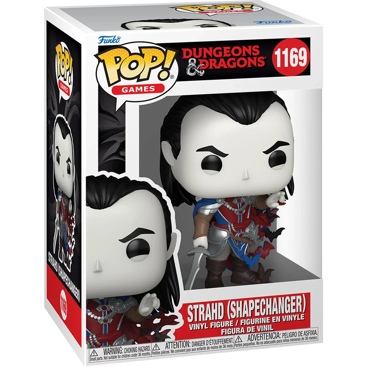 Pop Games Dungeons & Dragons Strahd (Shapechanger) Figure