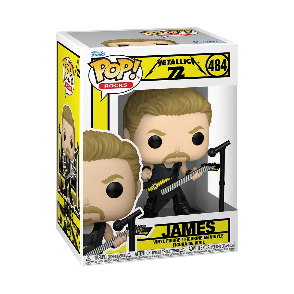 Pop Music Metallica Kirk (72 Seasons) Figure