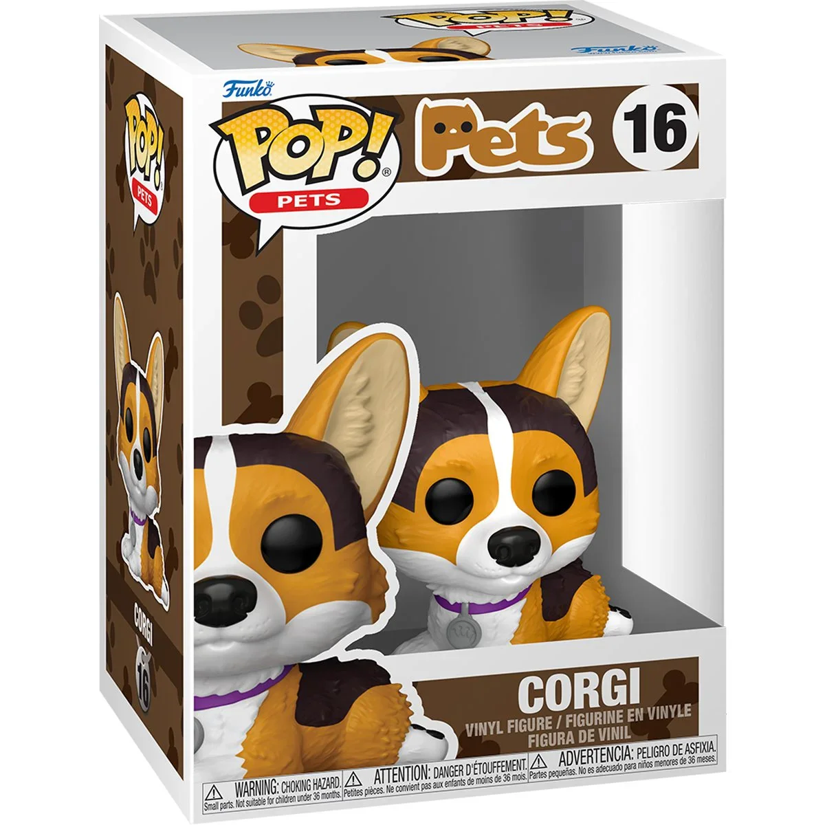 Pop Pets Corgi Figure