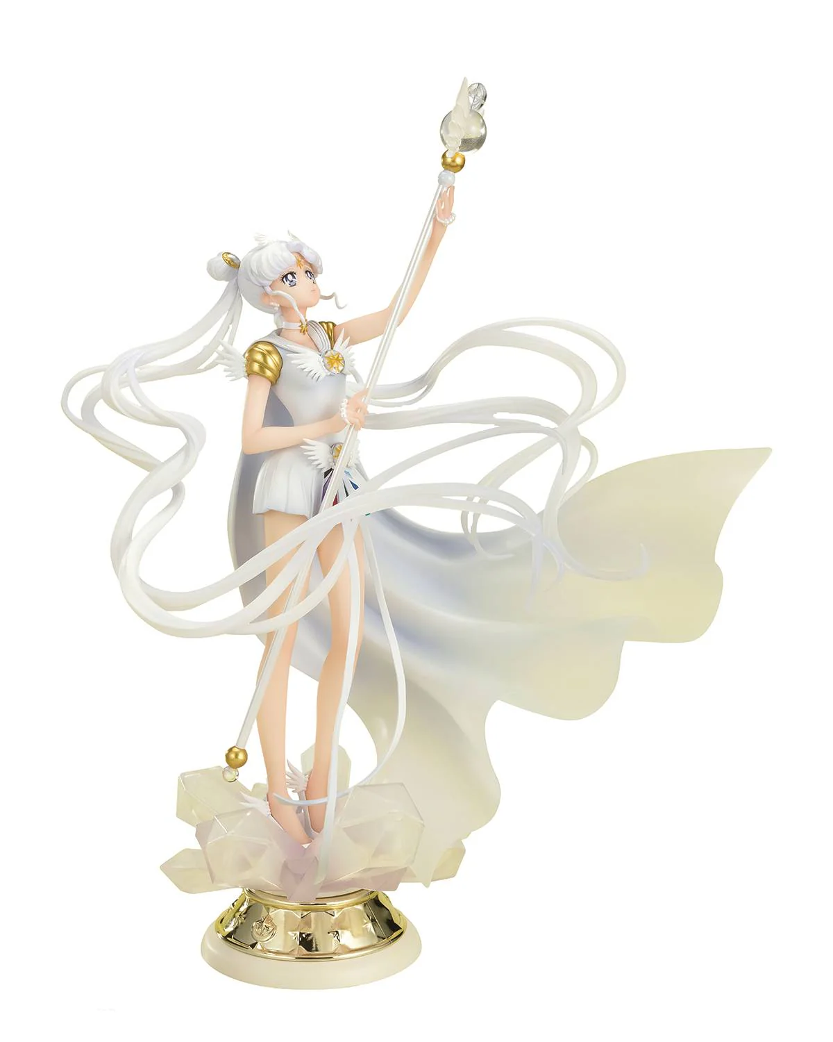 Pretty Guardian Sailor Moon Cosmos Darkness Calls to Light and Light Summons Darkness FiguartsZERO Chouette Statue
