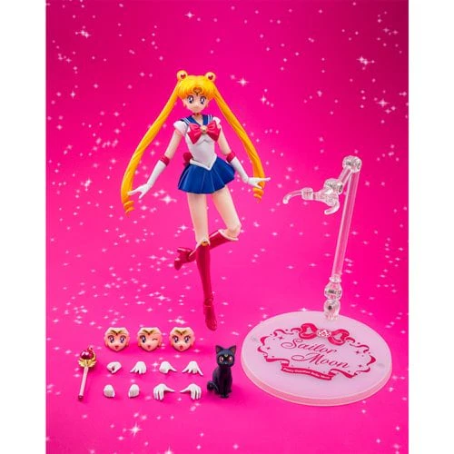 Pretty Guardian Sailor Moon R Sailor Moon Crystal Star Compact Edition S.H.Figuarts Action Figure - Image 2