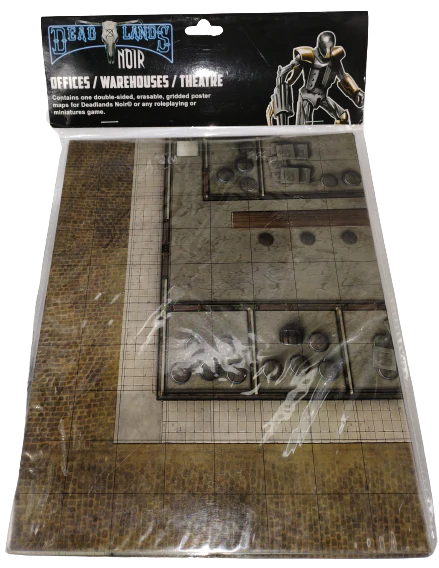 Savage Worlds Deadl Noir Map Offices/Theatre
