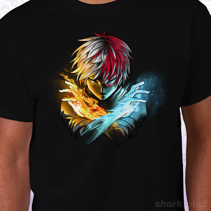 Fire And Ice T Shirt 5XL