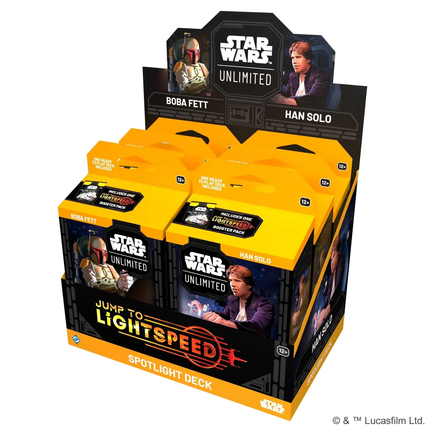 Star Wars: Unlimited - Jump to Lightspeed Two-Player Starter - Han Solo
