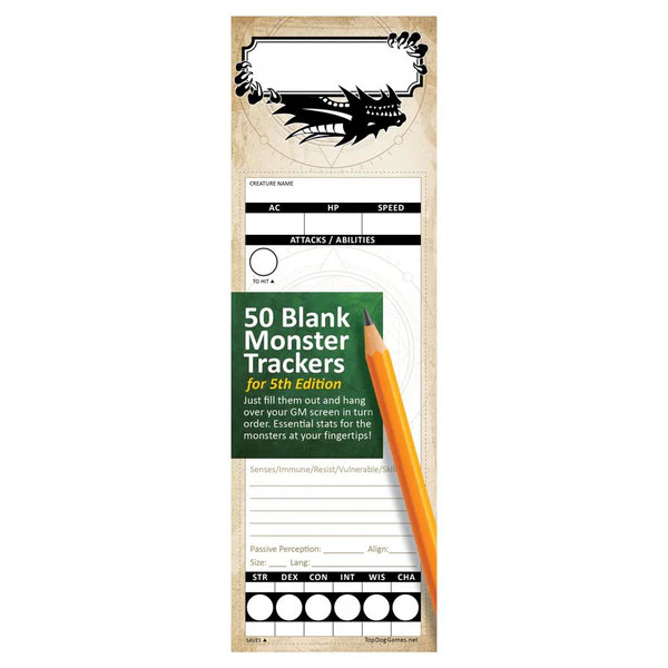 Stat Trackers: D&D Monster Trackers