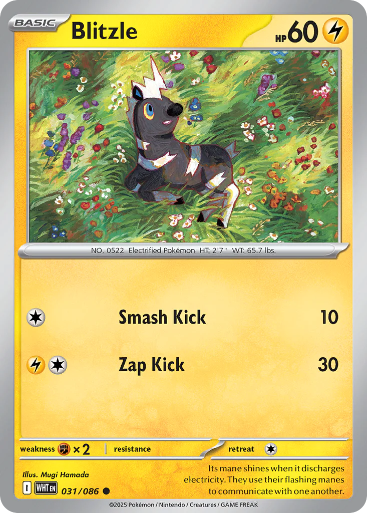 Blitzle (Master Ball Pattern) - 031/086