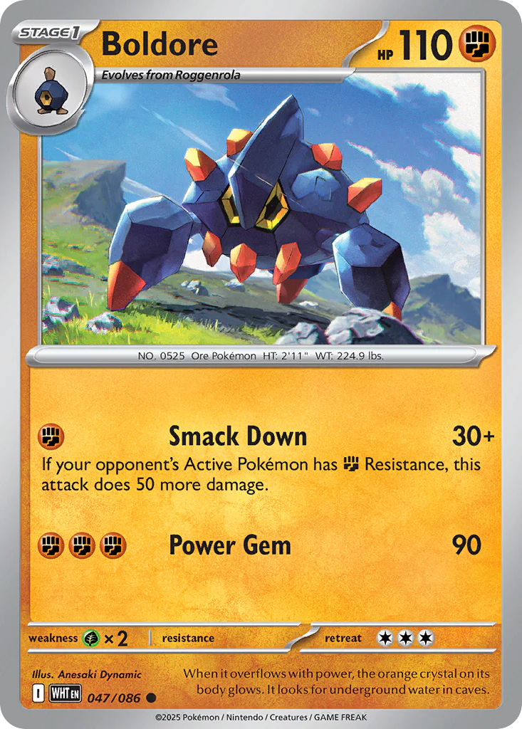 Boldore (Master Ball Pattern) - 047/086