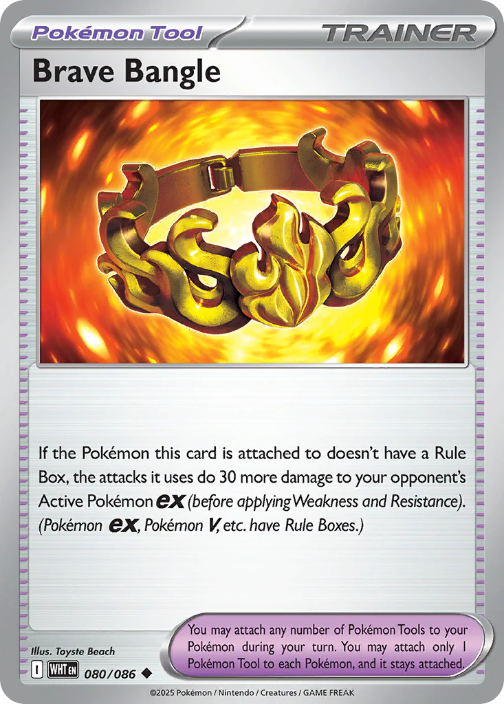 Brave Bangle - 080/086 - Reverse Holofoil