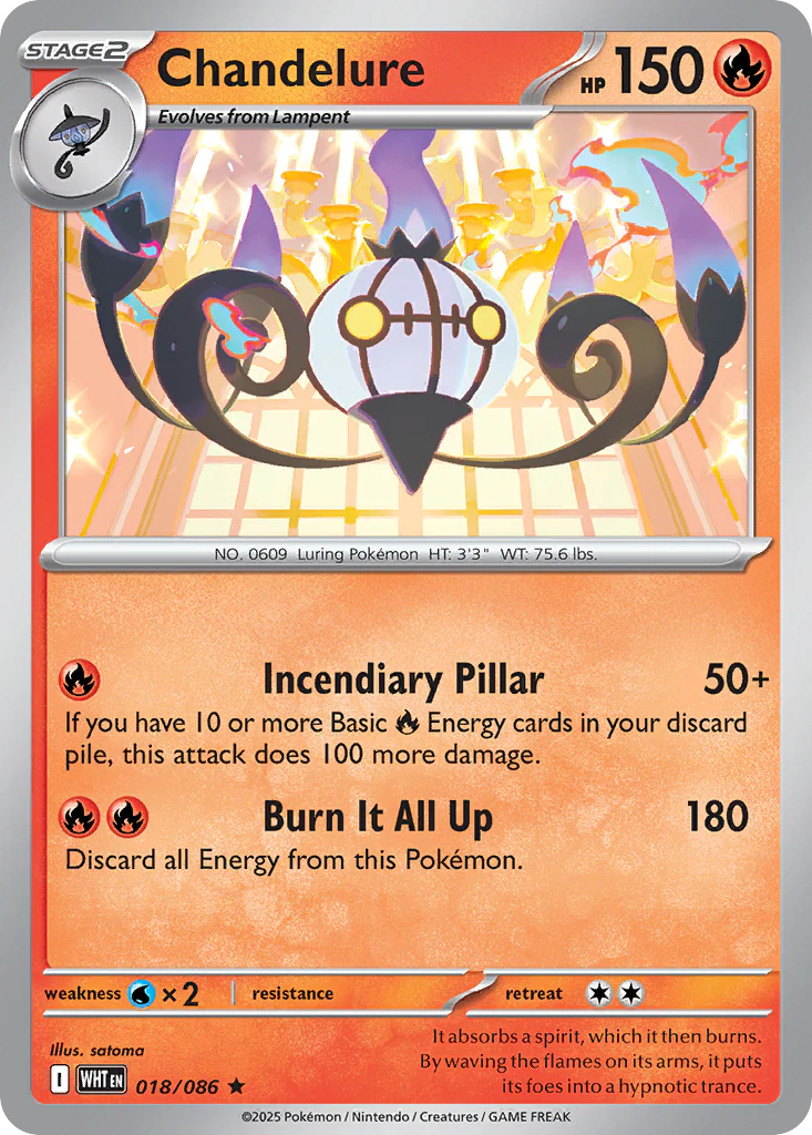 Chandelure (Poke Ball Pattern) - 018/086