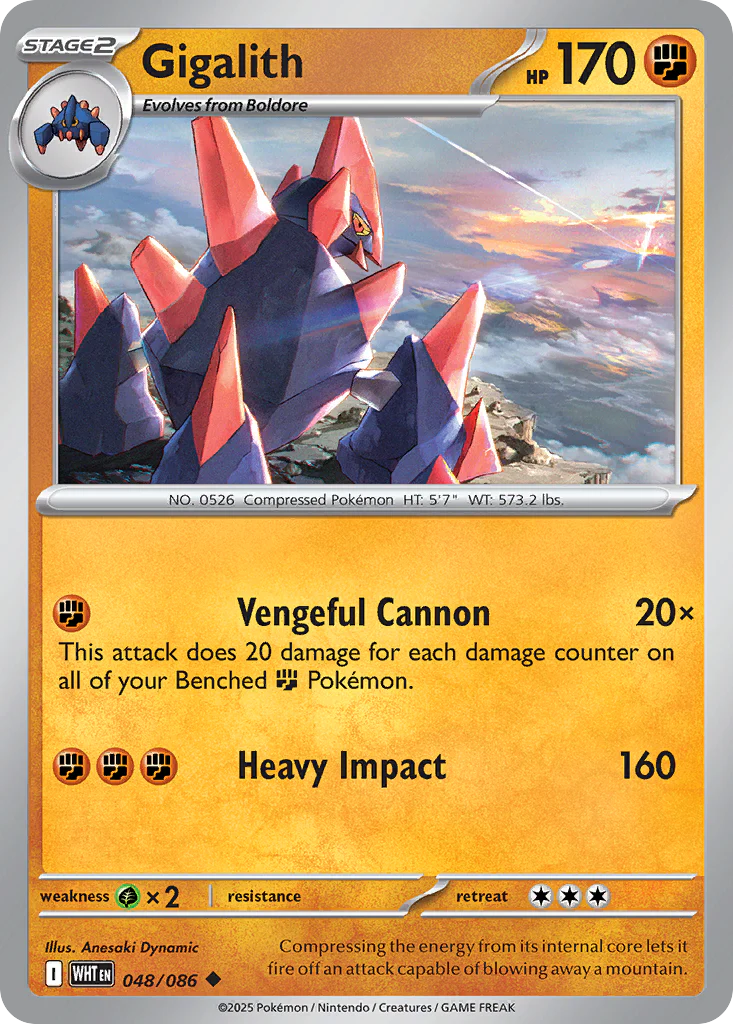 Gigalith (Poke Ball Pattern) - 048/086