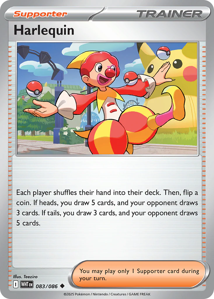 Harlequin - 083/086 - Reverse Holofoil