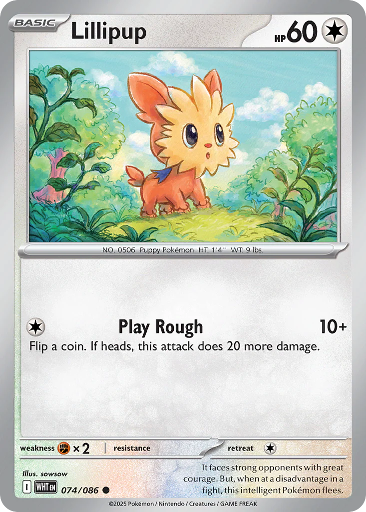 Lillipup (Master Ball Pattern) - 074/086