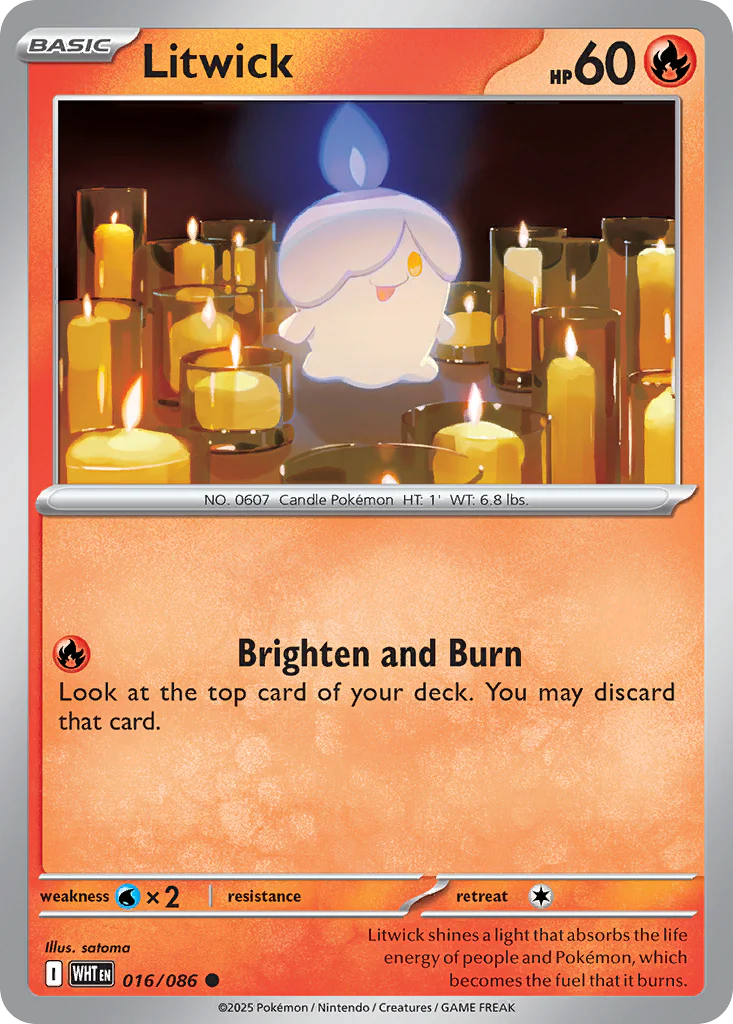 Litwick (Master Ball Pattern) - 016/086