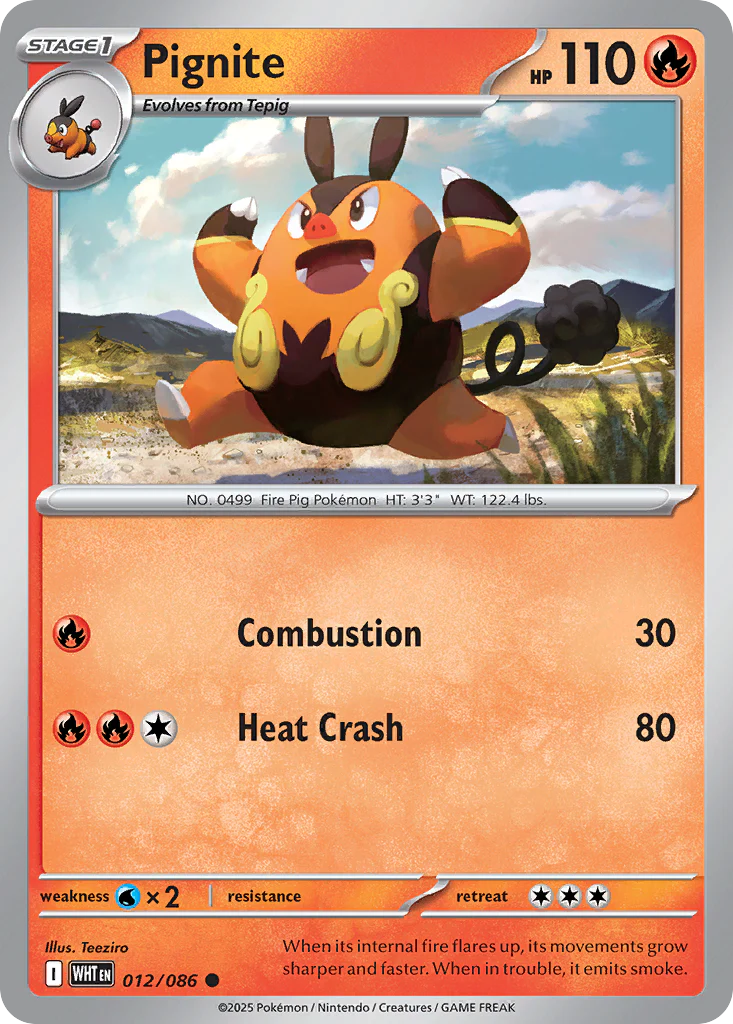 Pignite (Master Ball Pattern) - 012/086