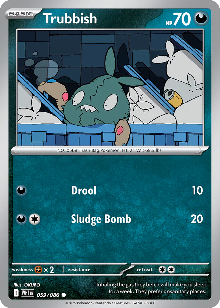 Trubbish - 059/086 - Reverse Holofoil
