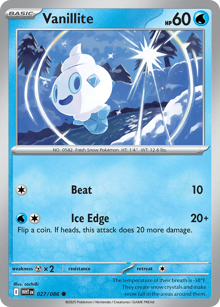 Vanillite (Poke Ball Pattern) - 027/086