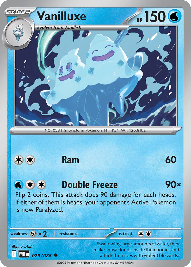 Vanilluxe (Master Ball Pattern) - 029/086