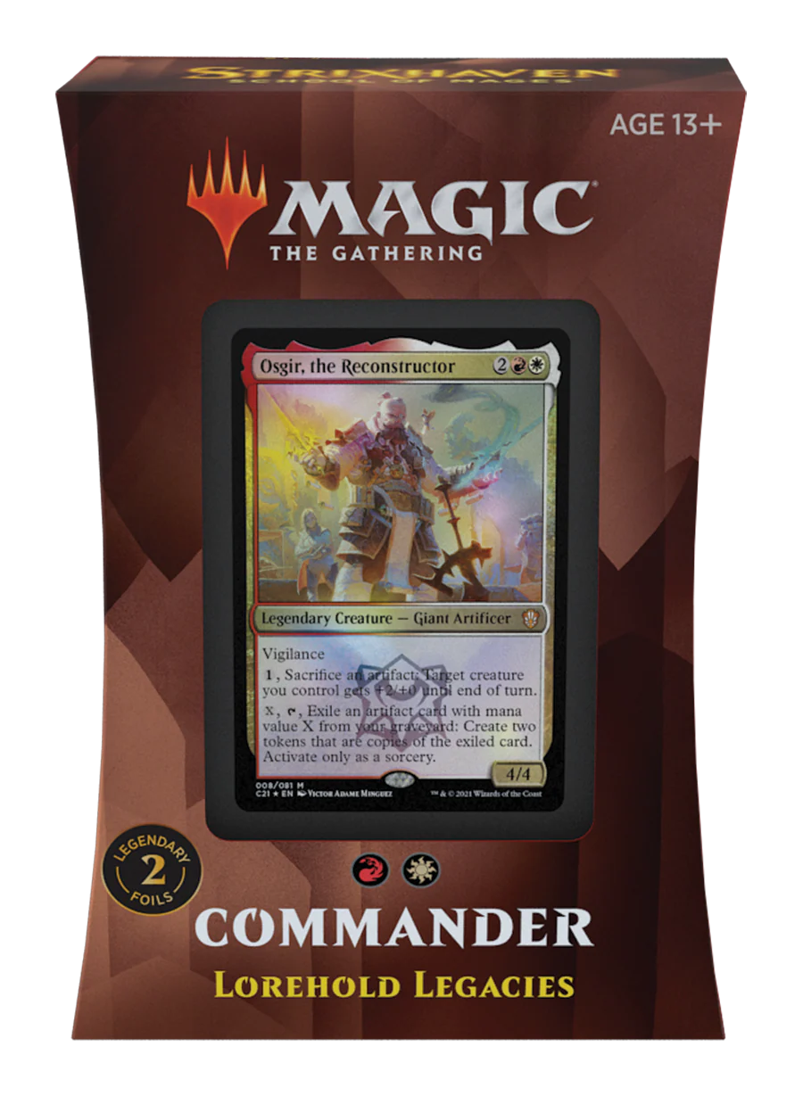 Commander 2021 Deck - Lorehold Legacies