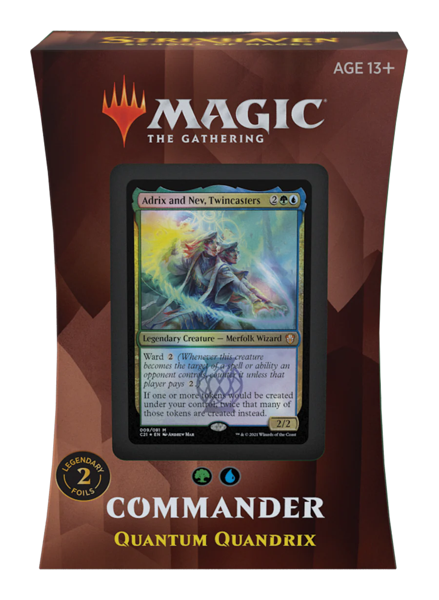 Commander 2021 Deck - Quantum Quandrix