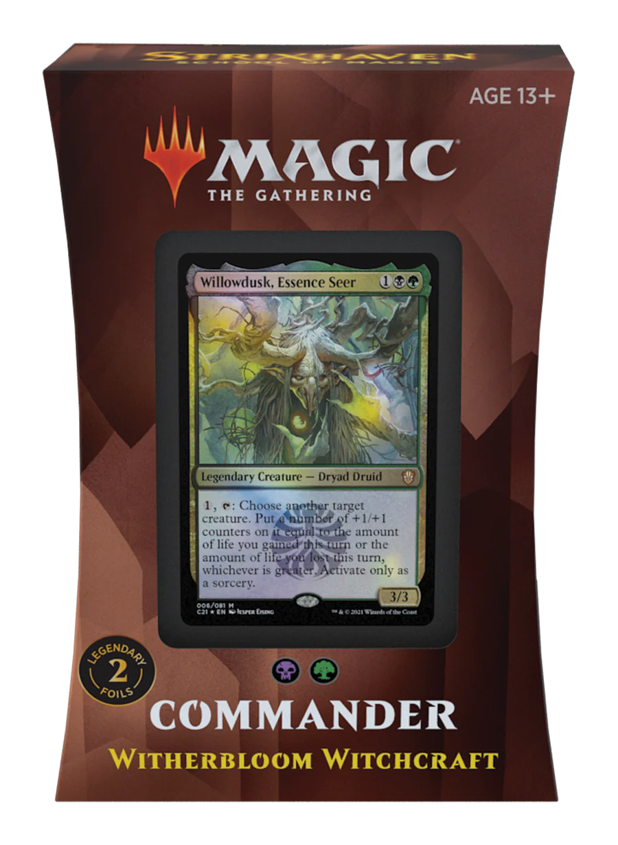 Commander 2021 Deck - Witherbloom Witchcraft