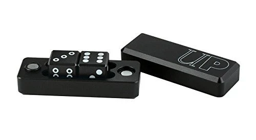 Gravity Dice - 2 Piece D6 Set - Black