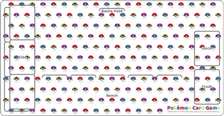 Pokemon Center Japan Exclusive Monster Ball Design Playmat
