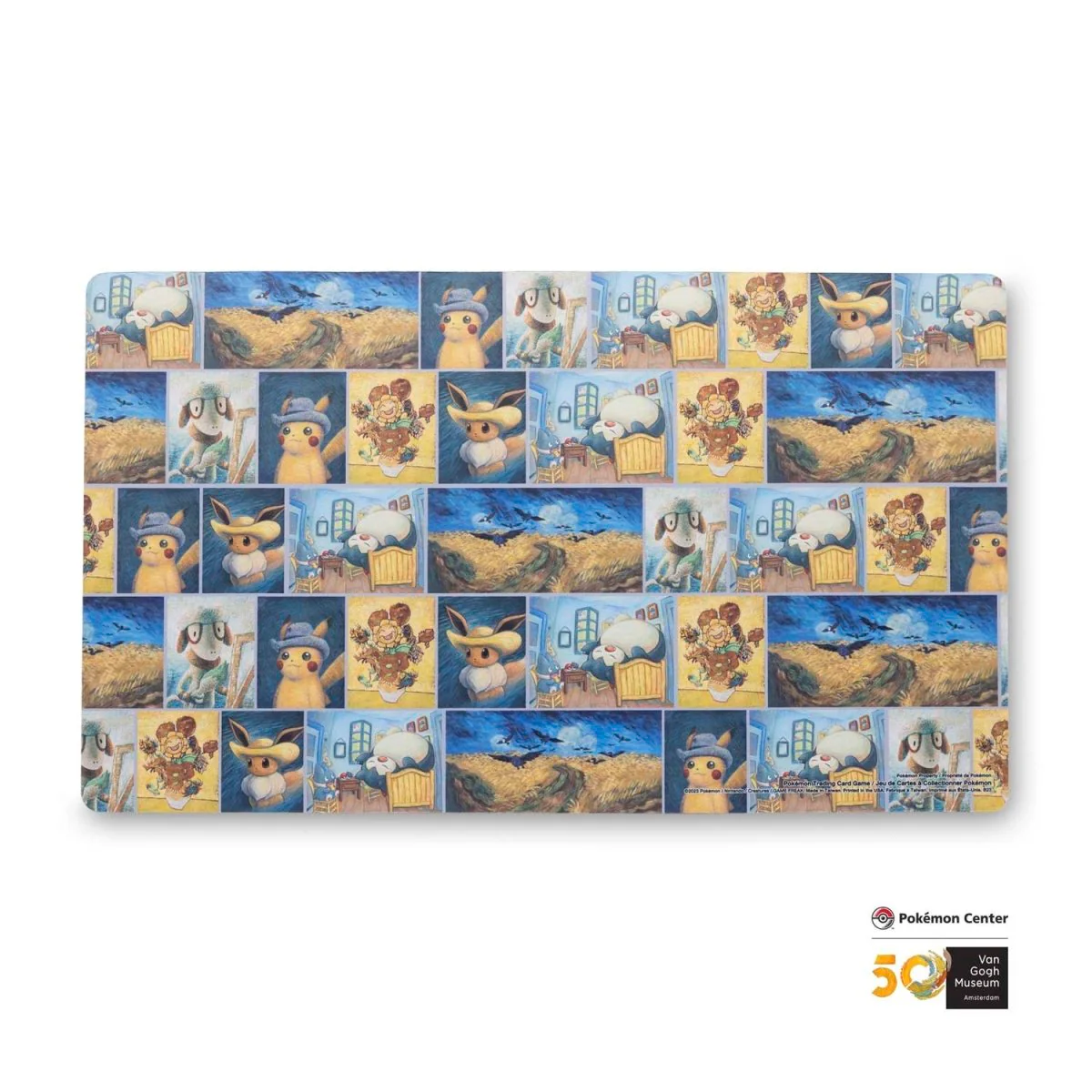 Pokémon Inspired by Paintings from the Van Gogh Museum - Playmat