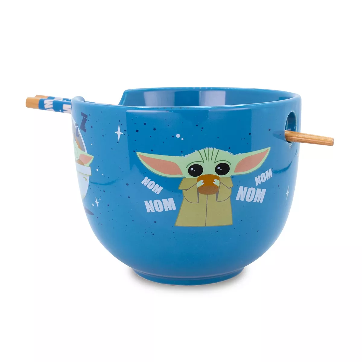 Star Wars: The Mandalorian Ramen Bowl & Chopsticks - Poses
