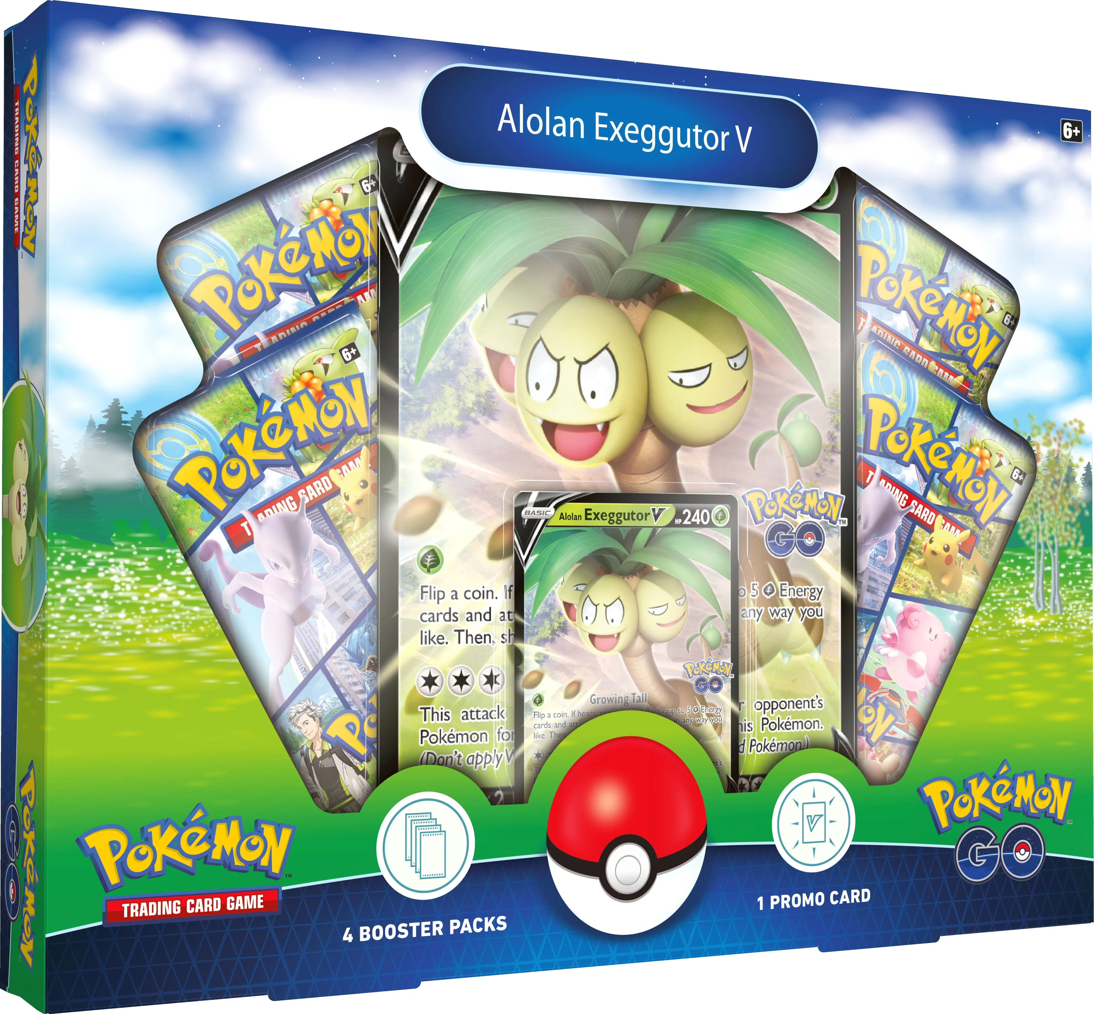 Pokemon GO - Collection [Alolan Exeggutor V]