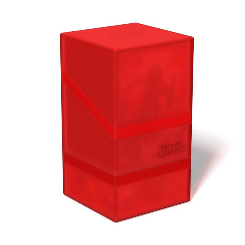 Ultimate Guard - Boulder N Tray 100+ - Ruby