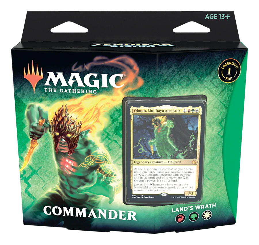 Zendikar Rising - Land's Wrath Commander Deck