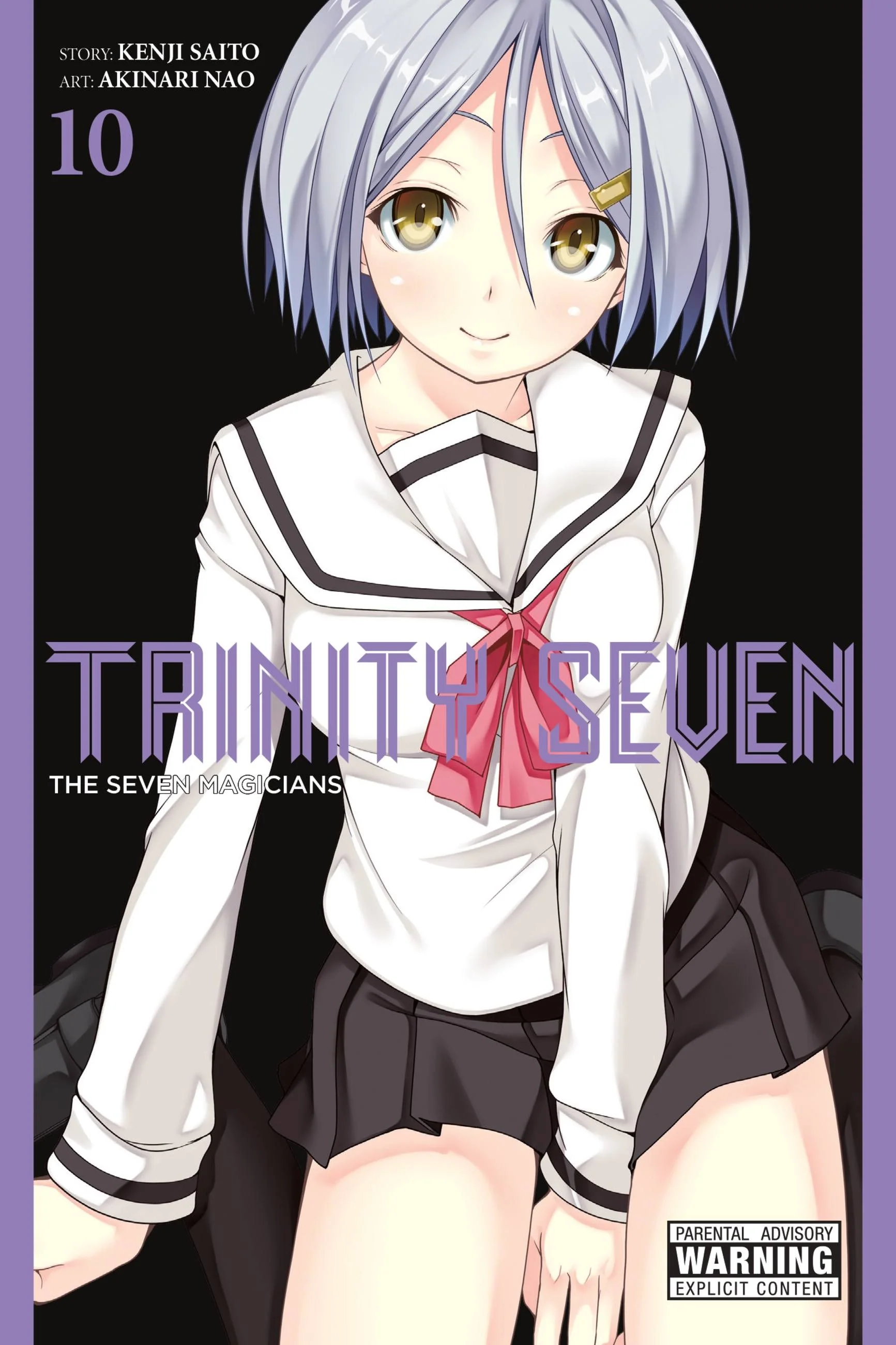 Trinity Seven 7 Magicians GN VOL 10 Seven Magicians