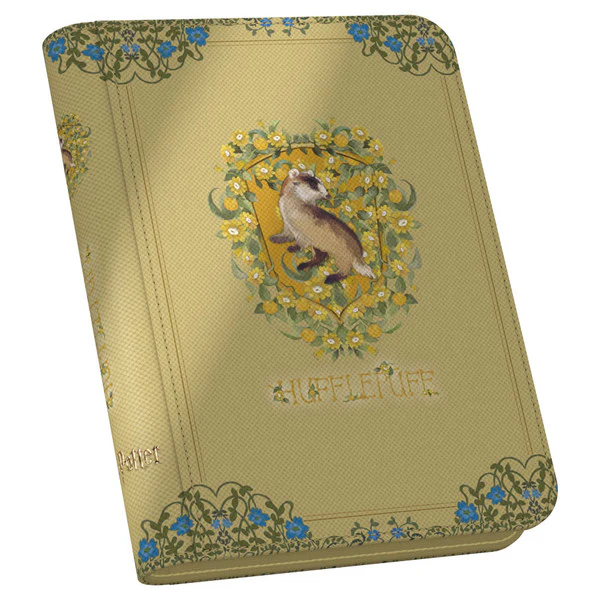 Ultimat Guard Zipfolio 160+ Xenoskin Harry Potter - 4 Houses - Hufflepuff