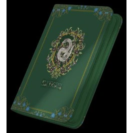 Ultimat Guard Zipfolio 160+ Xenoskin Harry Potter - 4 Houses - Slytherin