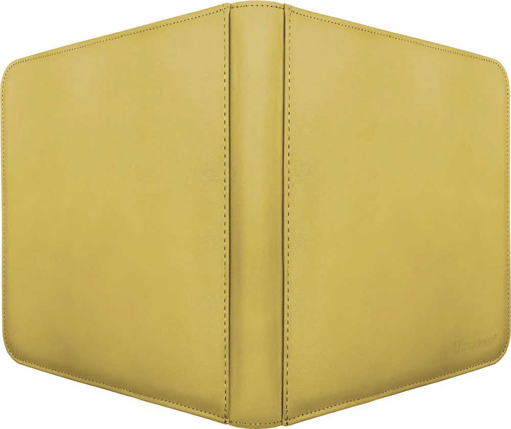 Vivid 12-Pocket Zippered PRO-Binder - Yellow