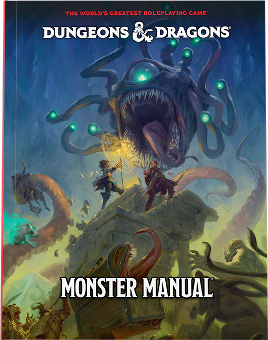 Dungeons & Dragons RPG: Monster Manual Hard Cover (2024)