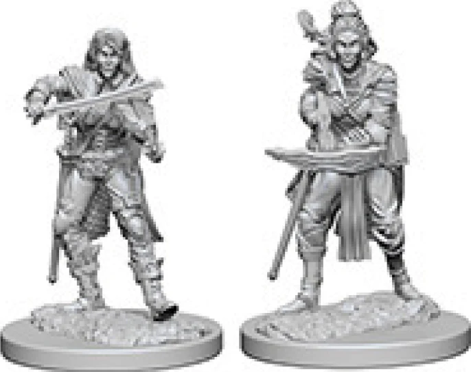 Pathfinder Deep Cuts Unpainted Miniatures: W04 Elf Female Bard