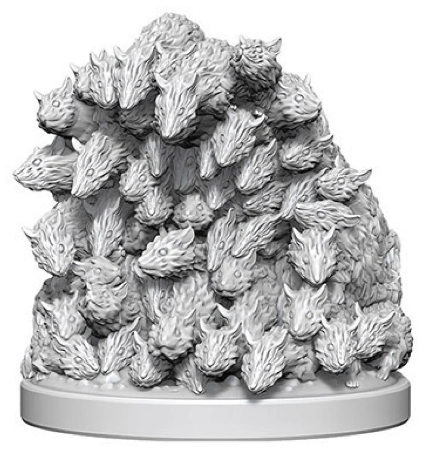 WizKids Deep Cuts Unpainted Miniatures: W04 Swarm of Rats