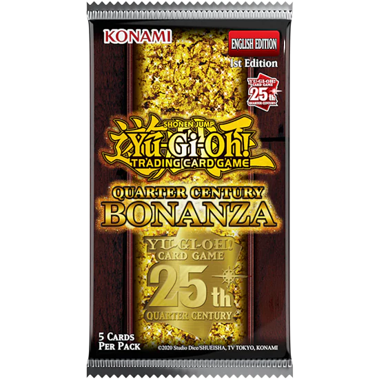 Yugioh Quarter Century Bonanza Booster Pack