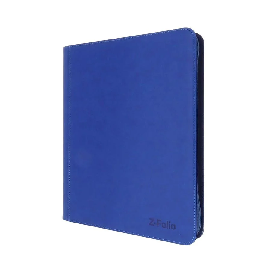 Z-FOLIO FOR TOPLOADERS 4-POCKET LX BLUE